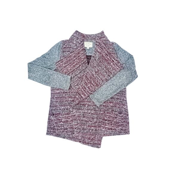 Lucky Brand Asymmetrical Wool Blend Sweater Jacket, Size XL - Picture 5 of 7